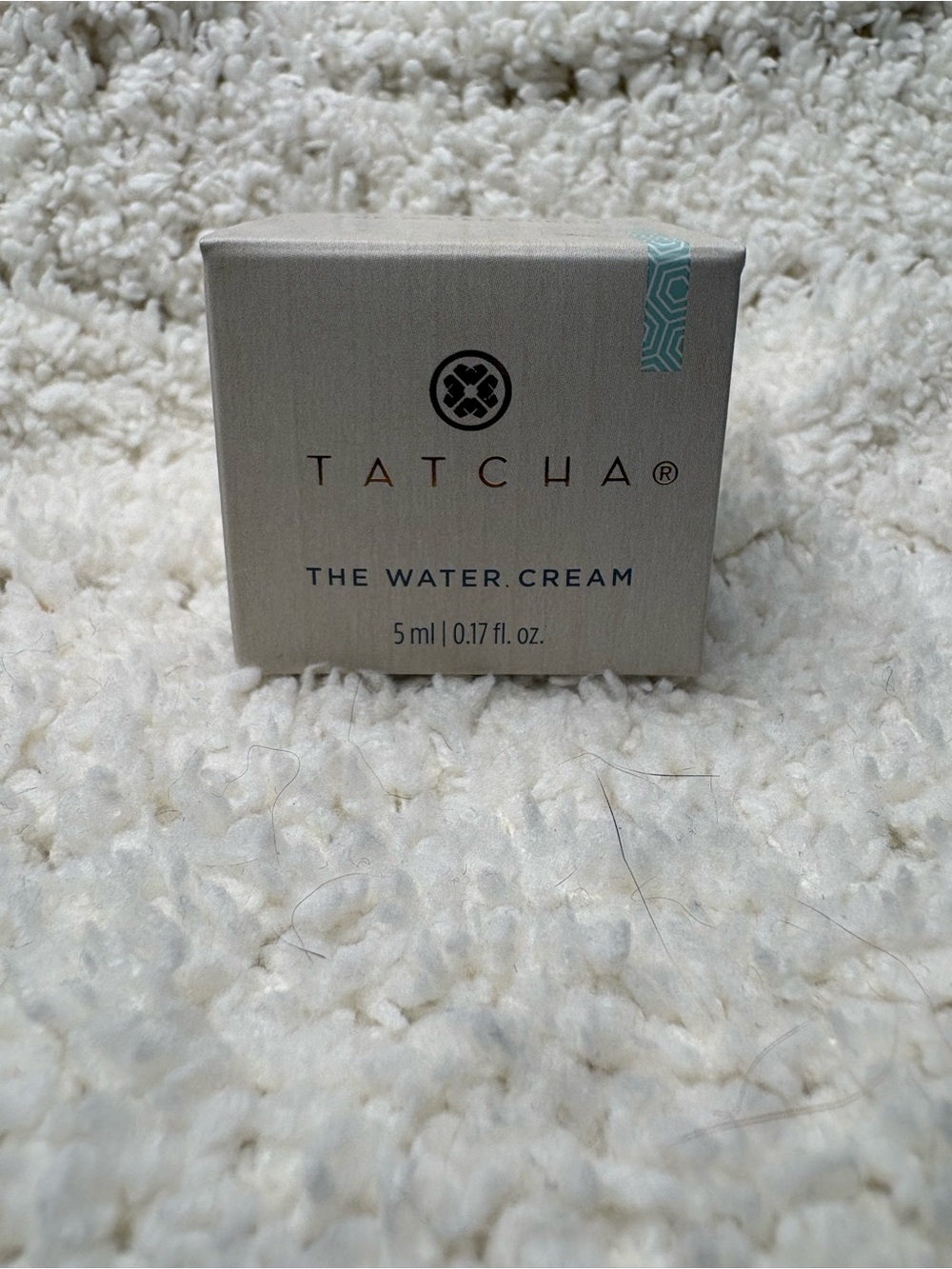 Tatcha The Water Cream - White with Teal Accent